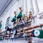 Innovatives Heizungssystem im modernen Wohnraum.